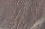 O 'astronauta', um dos mais incríveis desenhos no deserto de Nazca - Peru